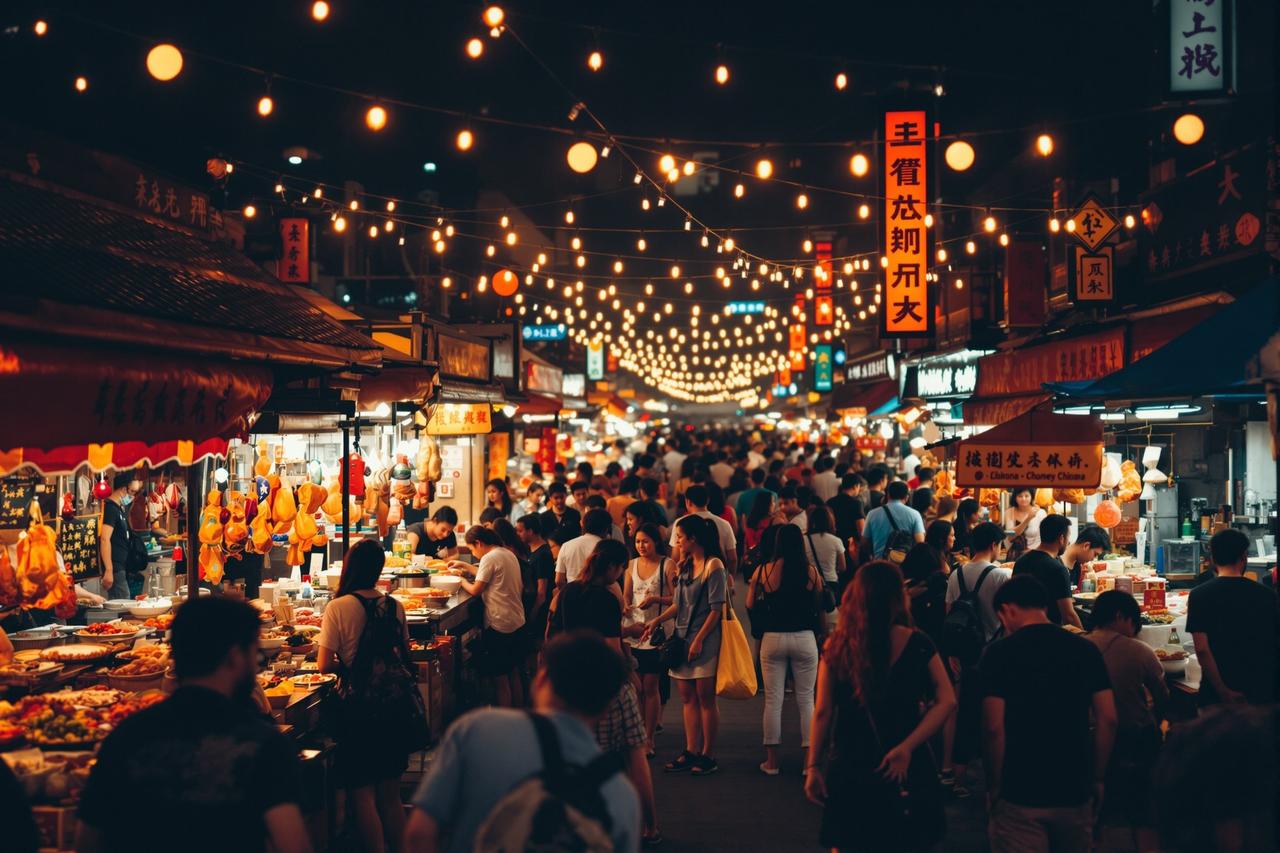某地美食街摊主互撕大战升级,围观群众看热闹不嫌事大